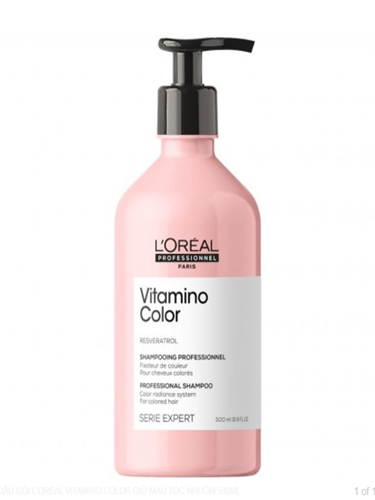 DẦU GỘI GIỮ MÀU TÓC NHUỘM LOREAL VITAMINO COLOR 500ML