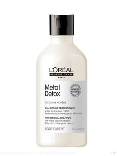 DẦU GỘI GIÚP THẢI ĐỘC CHO TÓC LOREAL METAL DETOX 300ML
