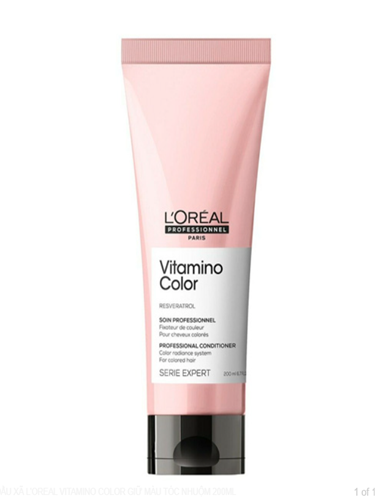 DẦU XÃ GIỮ MÀU TÓC NHUỘM LOREAL VITAMINO COLOR 200ML