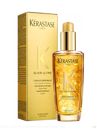 TINH DẦU DƯỠNG TÓC KERASTASE ELIXIR ULTIME ORIGINAL 100ML